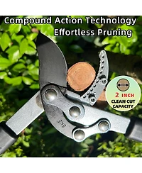 Xdovet Loppers Heavy Duty Compound Action Extendable Pruning Shears