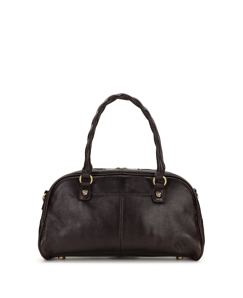 Patricia Nash Pomezia Zipper Large Satchel Handbag