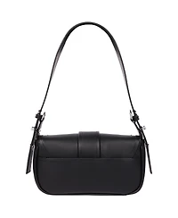 True Religion Women's Smooth Moto Studded Shoulder Bag