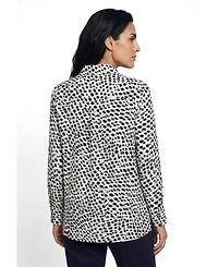 Olsen Women's Pebble Print Shirt