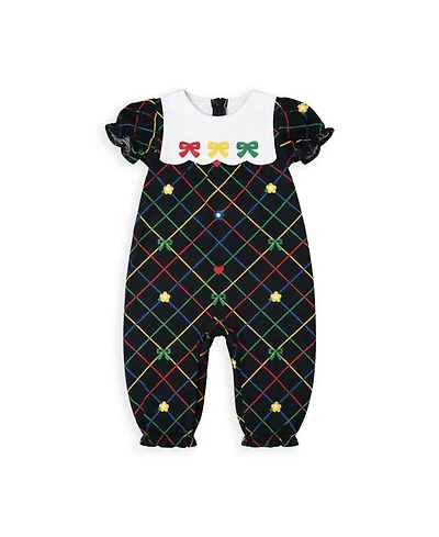 Florence Eiseman Baby Gir ( 3M to 24M ) l Printed Knit Longall With Bows