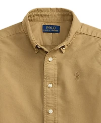 Polo Ralph Lauren Toddler and Little Boys Garment-Dyed Cotton Oxford Shirt
