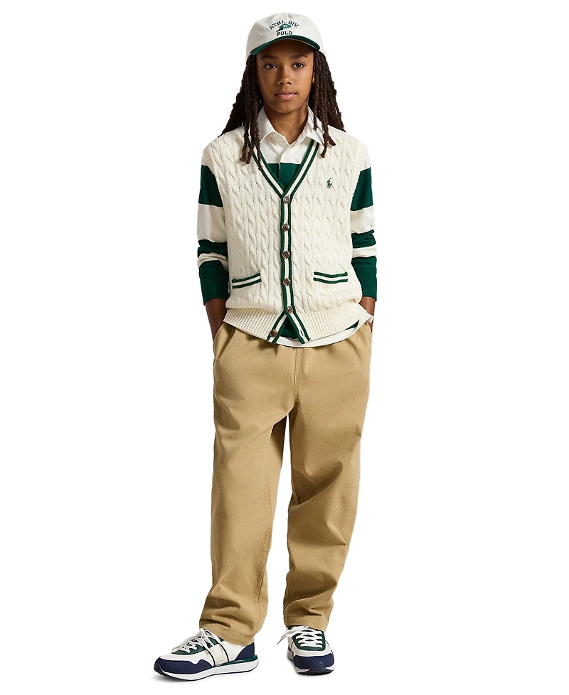 Polo Ralph Lauren Boys' 8-20 Relaxed Fit Sweater Vest