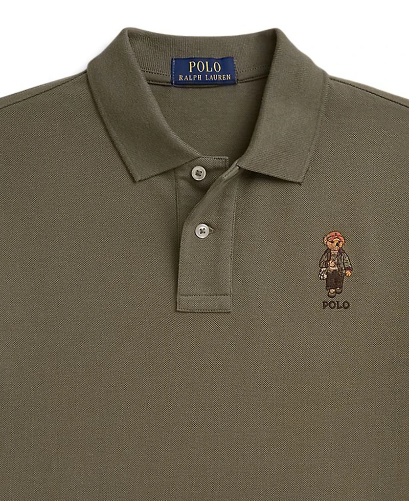 Polo Ralph Lauren Boys' 8-20 Bear Mesh Shirt