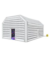 Sevorley Inflatable Nightclub Party Tent with 1100W Blower, 26 x 20 x 13 Ft Event Cube