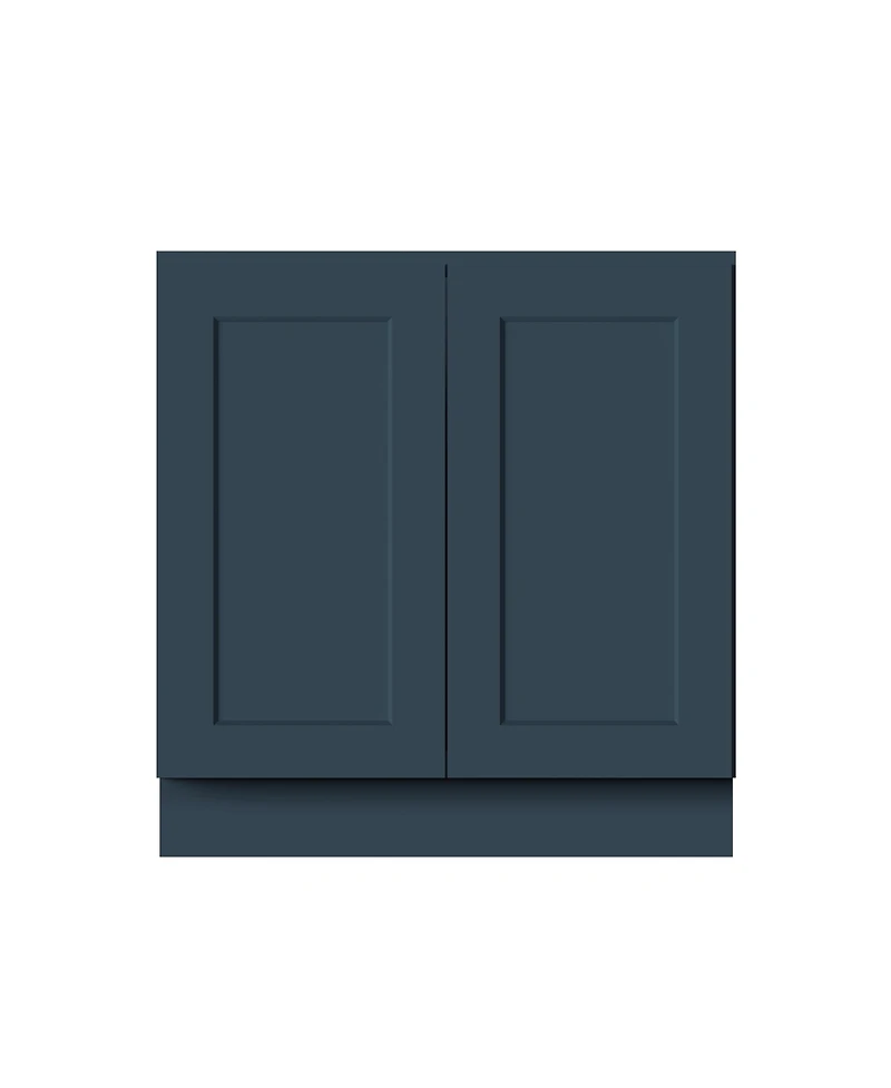 Boyel Living 33 Inch Width Full Height Door Base Cabinet, Ready to Assemble Kitchen Cabinet with Solid Wood Frame, Soft-Close Slides and Hinges