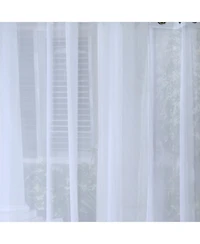 Commonwealth Home Fashions Commonwealth No Se'Em Curtain Grommet Top Panel 8 Matt Silver Grommets
