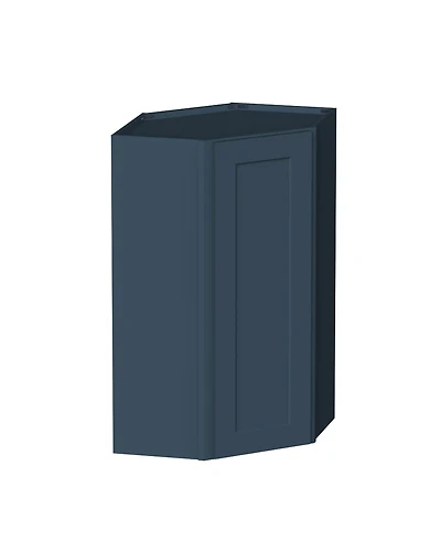Boyel Living 42 Inch Hight Wall Diagonal Corner Cabinets, Ready to Assemble Kitchen Cabinet with Solid Wood Frame, Soft-Close Slides and Hinge