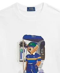 Polo Ralph Lauren Boys' 8-20 Us Open Bear Cotton T-Shirt