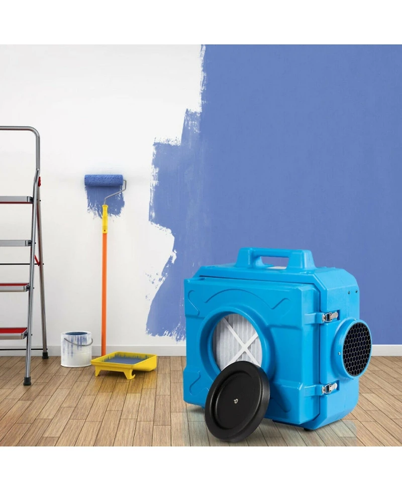 Hongge Commercial Hepa Air Scrubber with Variable Airflow up to 500 Cfm for 2000 Sq Ft Spaces