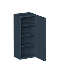 Boyel Living W18" Wall Cabinet with Full Overlay Hdf Door for Custom Kitchen or Bathroom