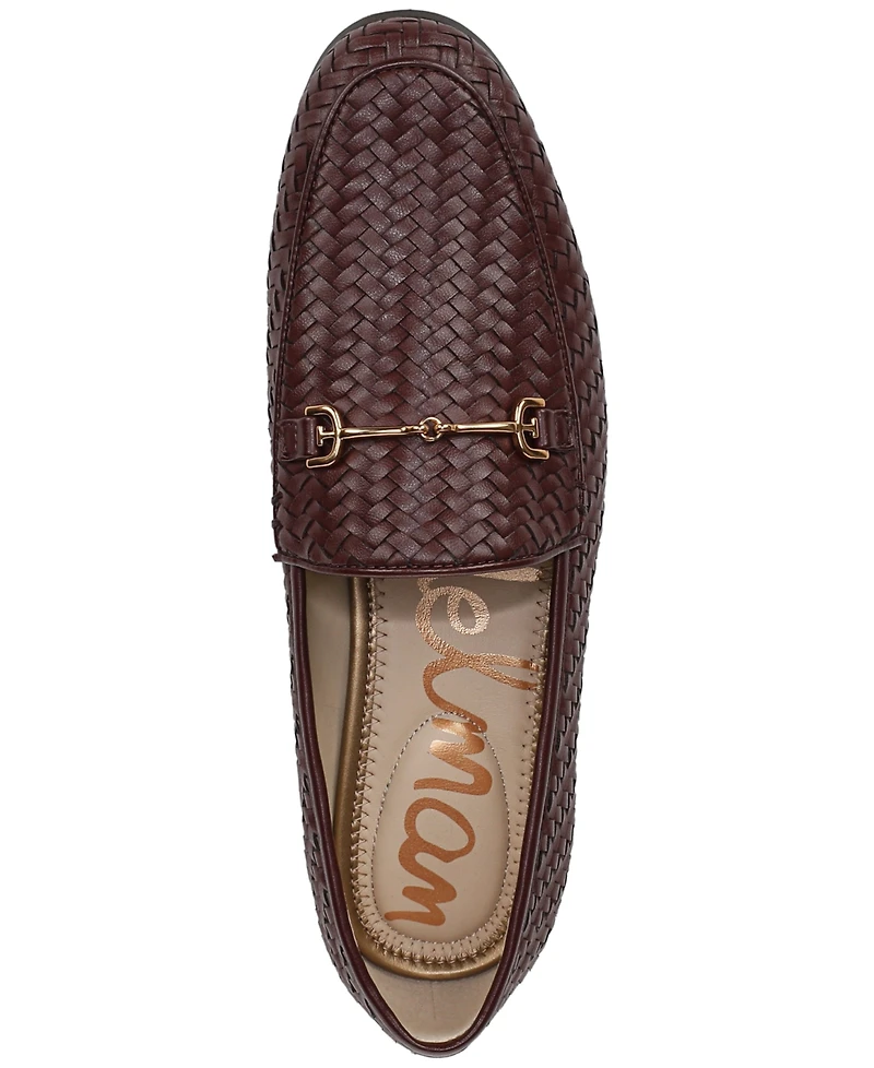Sam Edelman Women's Loraine Weave Bit Almond Toe Loafers
