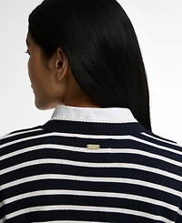 Barbour Women's Emmy Striped Crewneck Sweater