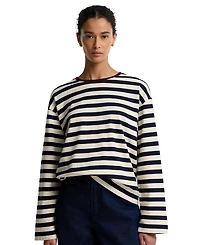 Barbour Women's Woodhouse Striped Long-Sleeve T-Shirt