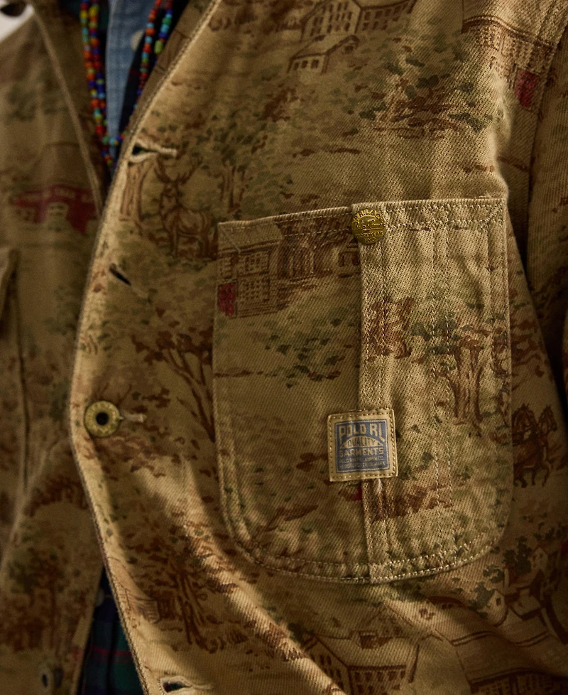 Polo Ralph Lauren Men's Printed Utility Jacket