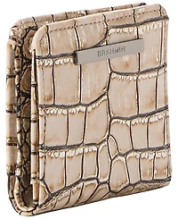 Brahmin Jane Leather Fossilized Shale Wallet