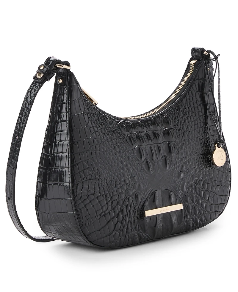 Brahmin Small Stephie Melbourne Leather Crossbody Handbag