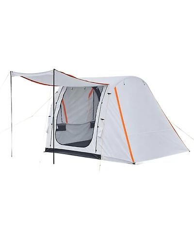 Sevorley Inflatable Suv Tailgate Tent, 8 x 6.7 ft Waterproof PU2000mm Tent with Awning and Air Pump