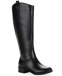 Style & Co Women's Valoraa Round Toe Full-Zip Riding Boots