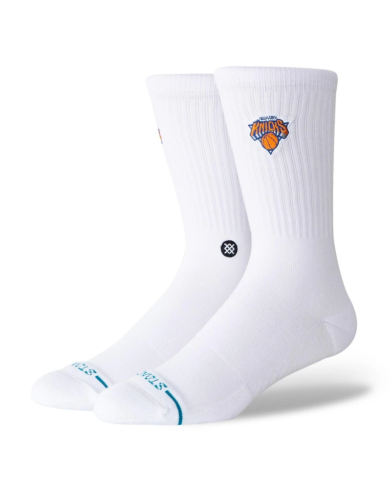 Stance Men's and Women's New York Knicks Crested Knit Crew Socks