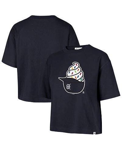 47 Brand Women's '''47 Navy Detroit Tigers Ice Cream Helmet T-Shirt
