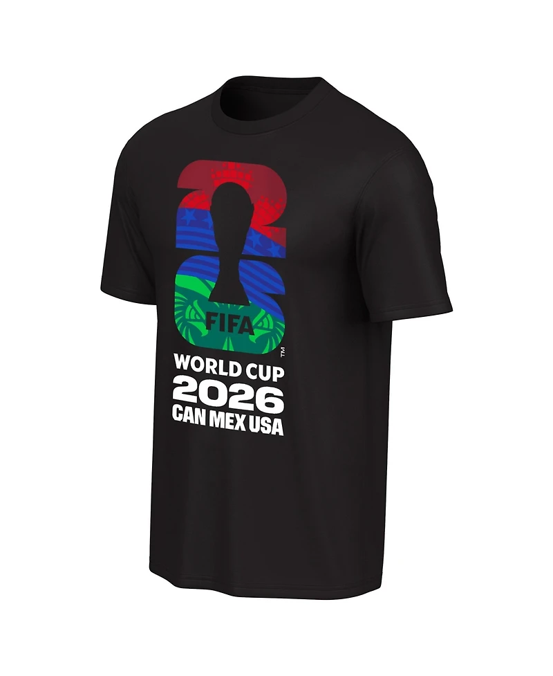 Outerstuff Men's Black Usa, Mexico Canada Fifa World Cup 2026 Country T-Shirt