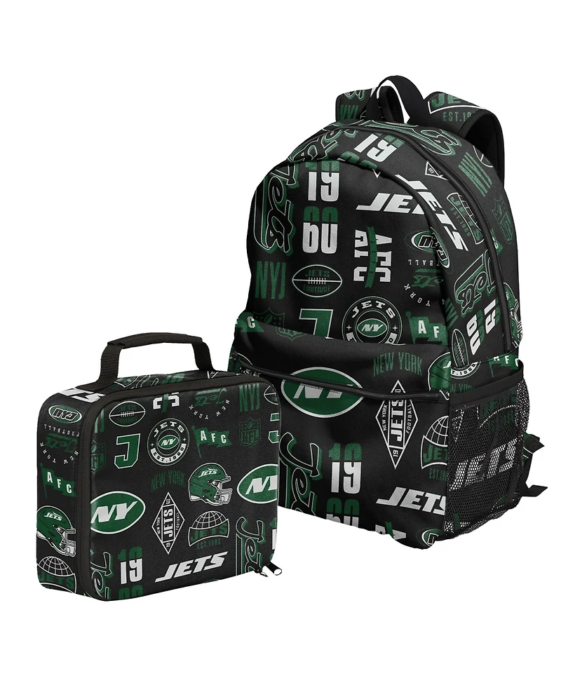 Outerstuff New York Jets Backpack and Lunchbox Set