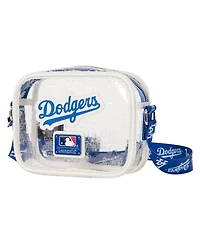 Loungefly Los Angeles Dodgers Clear All Over Logo Crossbody Bag