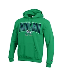 Champion Men's Green Notre Dame Fighting Irish Team Pride Powerblend Hoodie