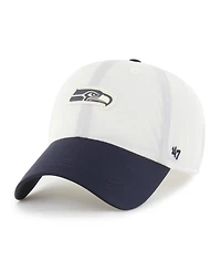 47 Brand Men's Cream Seattle Seahawks Modernia Clean Up Adjustable Hat