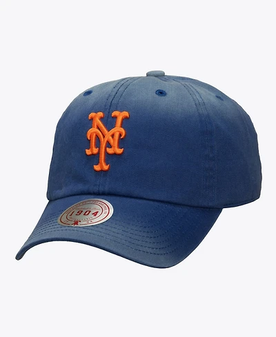 Mitchell & Ness Men's and Women's Royal New York Mets 1904 Soft Wash Adjustable Hat