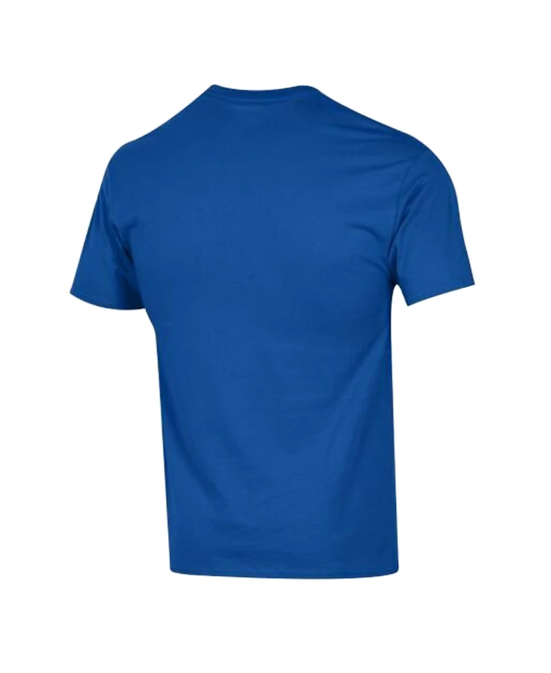 Champion Men's Royal Denver Broncos Arch Over Logo T-Shirt