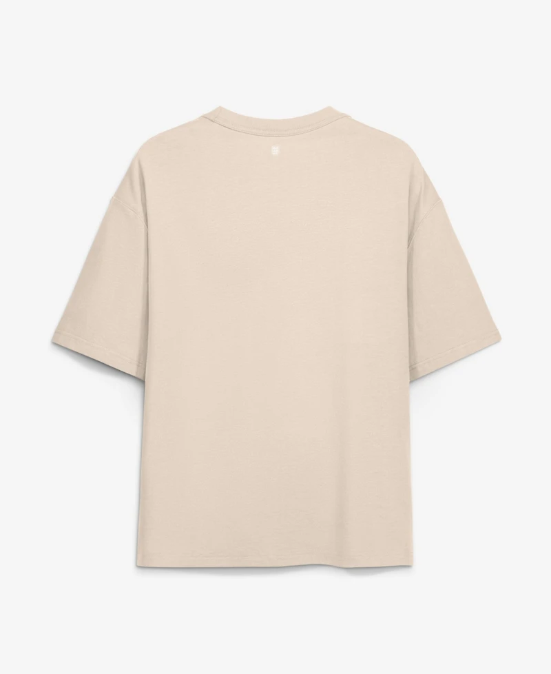 Fanatics Men's Cream England National Team Oversized Unwind Tonal Heavyweight T-Shirt