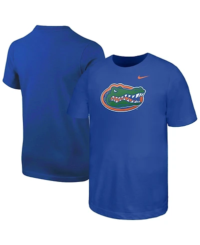 Nike Big Boys and Girls Royal Florida Gators Logo T-Shirt