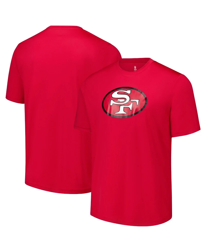 Outerstuff Men's Scarlet San Francisco 49ers Stadium Retro T-Shirt