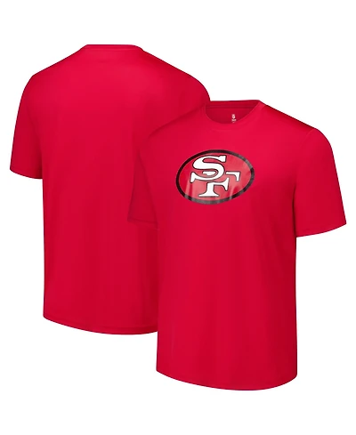Outerstuff Men's Scarlet San Francisco 49ers Stadium Retro T-Shirt
