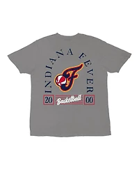 Stadium Essentials Men's and Women's Platinum Indiana Fever Lay Low Vintage Wash Relaxed Fit T-Shirt