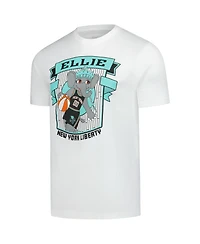 Stadium Essentials Men's and Women's White New York Liberty Ellie Mascot Established T-Shirt