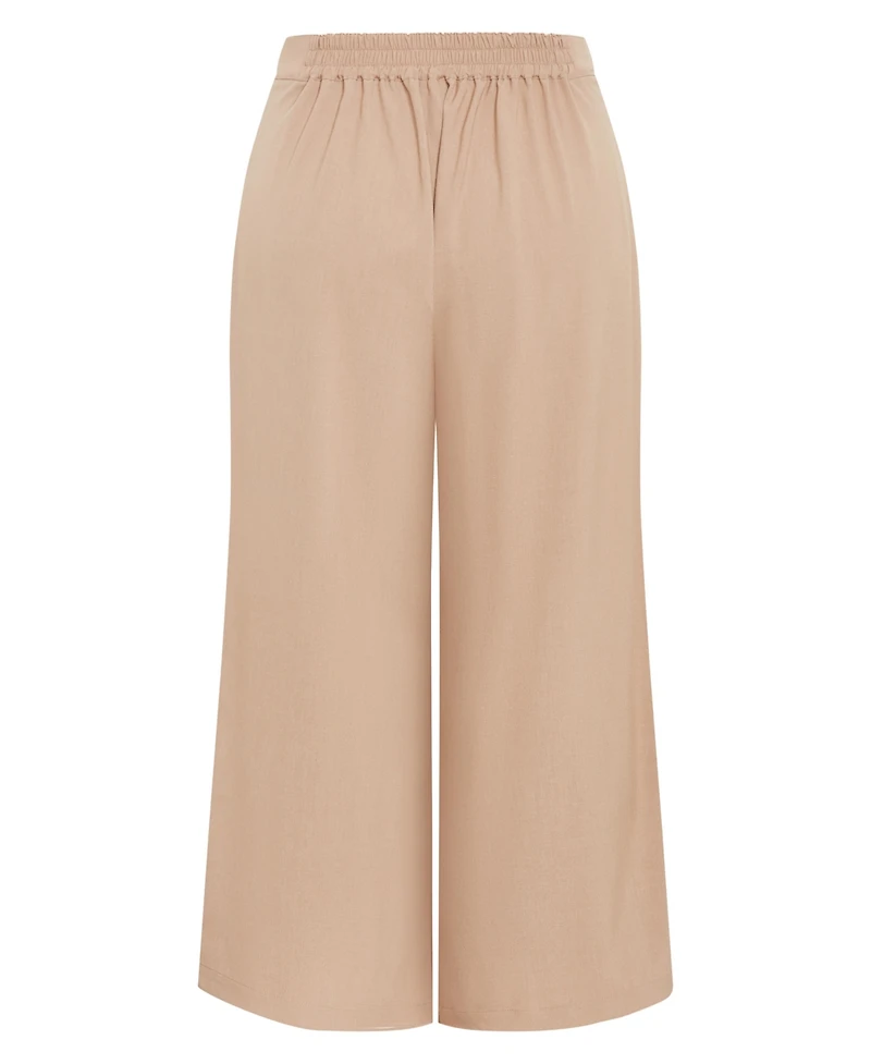 City Chic Women's Plus Abbigail Wide Leg Pant
