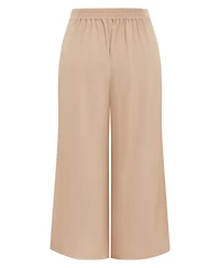 City Chic Women's Plus Abbigail Wide Leg Pant
