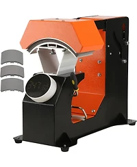 Sevorley 3-in- 1 Automatic Hat Heat Press with 3 Interchangeable Platens