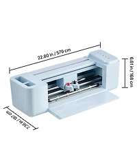 Sevorley Vinyl Cutting Machine, Button-Controlled Smart Cutter with 20,000 Plus Built-In Designs