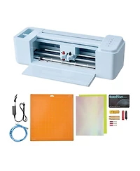 Sevorley Vinyl Cutting Machine, Button-Controlled Smart Cutter with 20,000 Plus Built-In Designs
