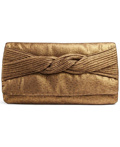 Donna Karan New York Grenadine Large Clutch Handbag