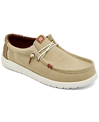 Hey Dude Men's Wally Workwear Lifestyle Moccasin Loafers from Finish Line