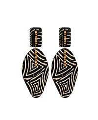 Swanky Designs Adana Statement Earrings
