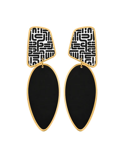Swanky Designs Kailani Tropical Statement Earrings