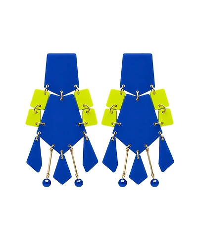 Swanky Designs Pippa Dangle Statement Earrings