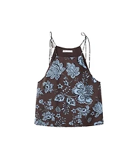 Mango Women's Floral-Print Halter Top