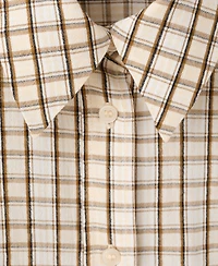 Mango Women's Check Cotton Shirt
